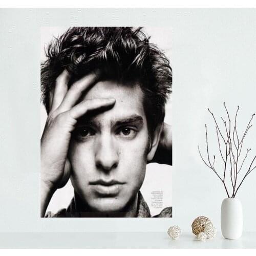 Custom Andrew Garfield Decorative Canvas Poster High Quality Home Decoration Wall Art Cloth Silk Fabric Wall Poster Print