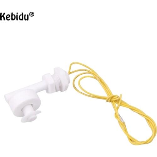Kebidu Float Switch Mini PP Tank Pool Water Liquid Level Sensor Vertical Float Switches 110V