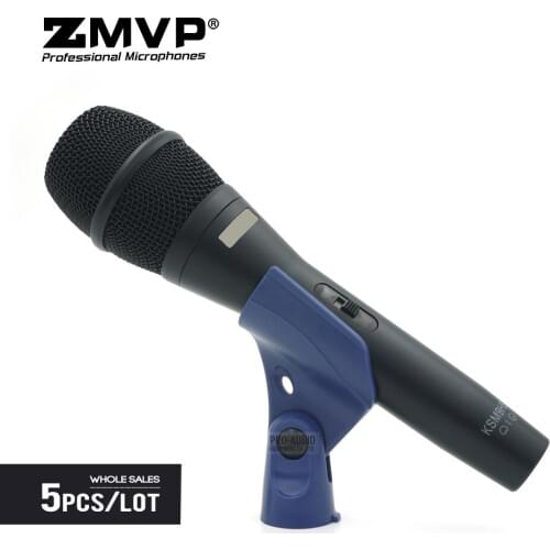 5-10pcs/lot Professional Live Vocals Dynamic KSM9HS Wired Microphone Karaoke Mic Super-Cardioid Podcast with ON/OFF Switch