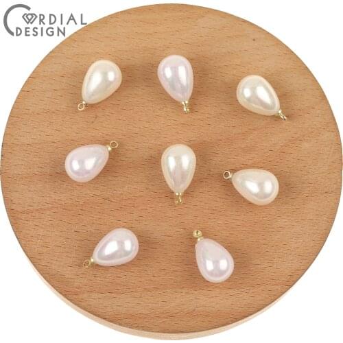 Cordial Design Hand Made/Imitation Pearl/DIY Pendant/Earring Settings/Jewelry Accessories/Charms/Jewelry Findings & Components