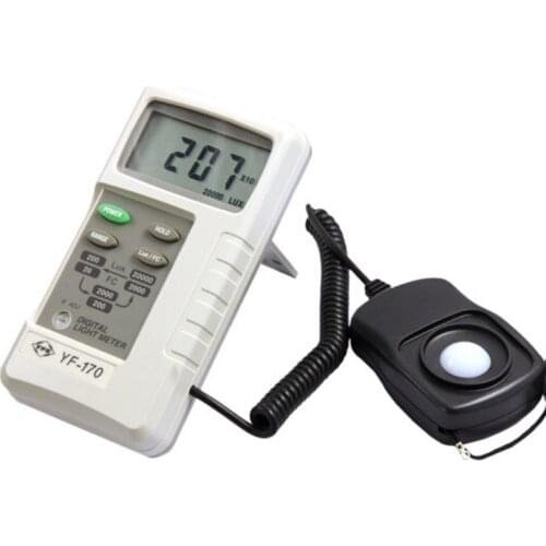 TENMARS YF-170 Light Meter auto range 0.1 to 20000 LUX Foot Candle meter