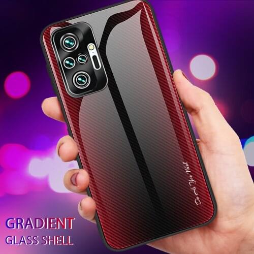 Texture Tempered Glass Phone Case For OPPO Realme 7 3 Pro X Lite A9 A5 2020 A11X A11 A33 A39 A35 A73 Twill Hardness Case Cover