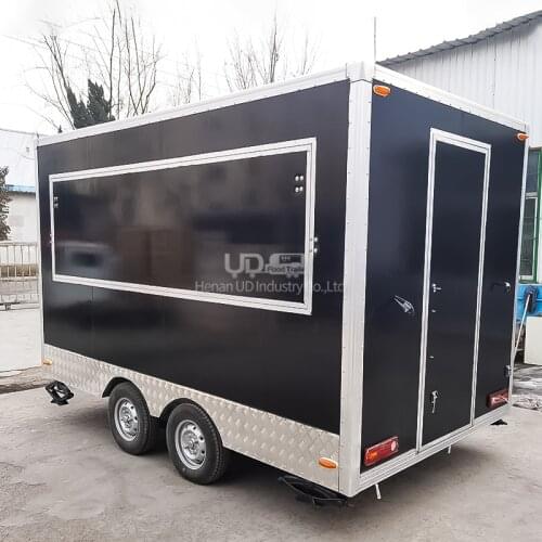 Fast Food Cart Candy Popcron Hot Dog Vending Car Taco Pizza Trailer Street Food Truck