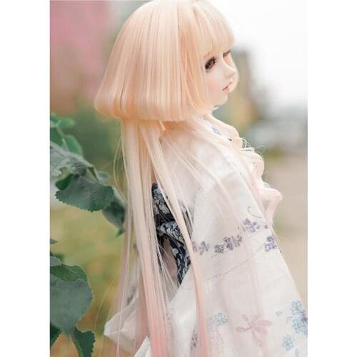 2020 New Arrival 1/3 1/4 Bjd Wig High Temperature Fashion Style Wire Bjd Wig SD For BJD Doll Wig