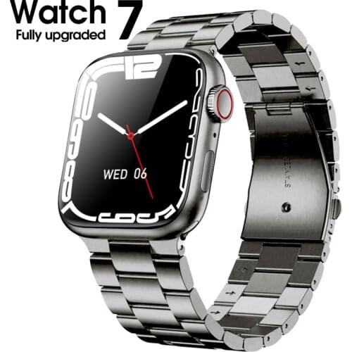 2021 Smart Watch Men Women Bluetooth Call 1.75 Inch Custom Dynamic Watch Face IP68 Waterproof Smartwatch for Apple Watch Iwo W26