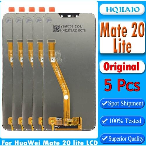 3/5/10 PCS New Original LCD For Huawei mate 20 lite SNE-LX1 SNE-L21 SNE-LX3 SNE-LX2 LCD Display Touch Screen Digitizer