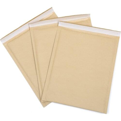 5pcs Super Large Size 34*46.5+4cm Thick Kraft Paper Bubble Shipping Envelopes with Bubble Shipping Bags
