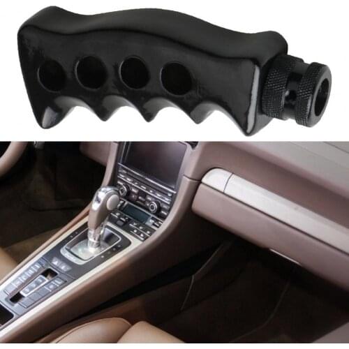 Car Gears Shift Knob Tool Holder Dustproof Aluminum Alloy Manual Shifting Speed Gear Shift Handle for Auto