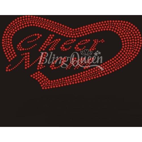 BlingQueen 25PCS/LOT Cheer Mom Rhinestone Motifs