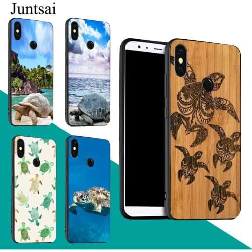 Freshwater Sea Swimming Turtles Case For Redmi Note 9 Pro 9S 8T 8 Pro 9A 9C For Mi 9 9T Note 10 Lite For POCO X3 Couqe