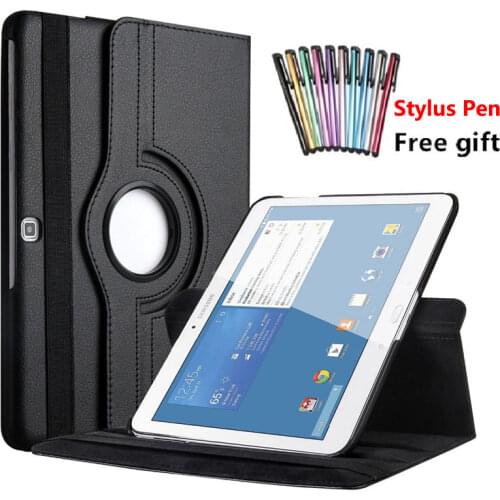 For Samsung Galaxy Tab 4 10.1 inch T530 T531 T535 SM-T530 T533 SM-T531 SM-T535 Tablet Case Tablet Holster Cover with Film+Pen