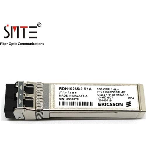ERICSSON FTLX1370W3BTL-E7 SFP 10G CPRI 1310nm 1.4km RDH10265/2 R1A Single-Mode Fiber Optical Module