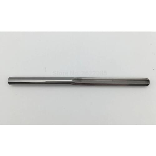 KLOT 2pcs Solid Carbide Chucking Reamer 1.5mm-6mm Length 100mm H7/H8/H9 Straight Flute K10