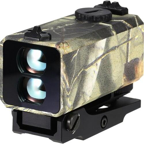 Real-time Speed Distance Measurer 700m Mini Laser Range Finder Mounted For Riflescope Sight Outdoor Hunting Shooting Rangefinder