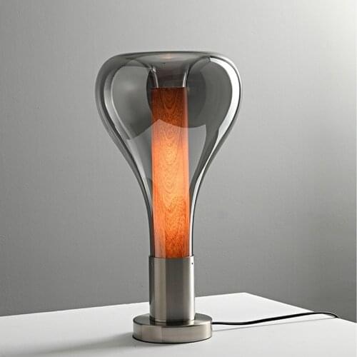 Modern Table Lamp Aluminum Glass Desk Lamps For Bedroom Bedside Lamp Living Room Dining Lights Nordic Home Decor Light Fixtures