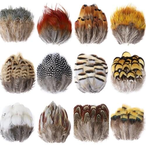 50pcs/Bag Pretty Pheasant Rooster Feathers for Jewelry Making Clothing Accessories Decoration 5-8cm Crafts Plumes Natural