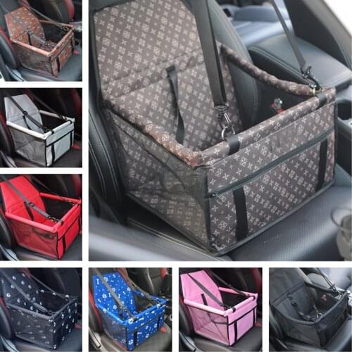 Brand New Pet Dog Car Seat Cover Waterproof Dog Carrier Safe Dog Car Seat Basket Cat Puppy Bag Travel Mesh Hanging Bags