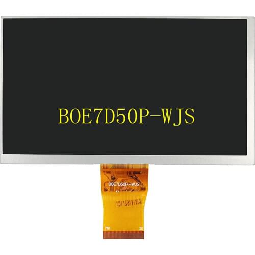 New 7 inch LCD LCD screen BOE7D50P-WJS BOE7D-50BIN-WJS