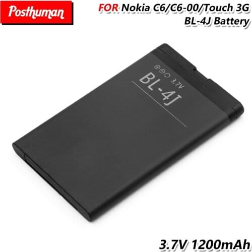 Original Rechargeable Lithium Li-Po phone battery 1200mAh BL-4J BL 4J For Nokia Lumia 620 C6 C6-00 Touch 3G C6 C6-00 Touch 3G
