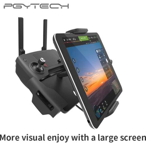 PGYTECH Mavic 2 Pro/Zoom Remote Control Holder for 7-10 inch Pad Holder Flat Bracket Tablte Stander for DJI Mavic Air/Pro Drone
