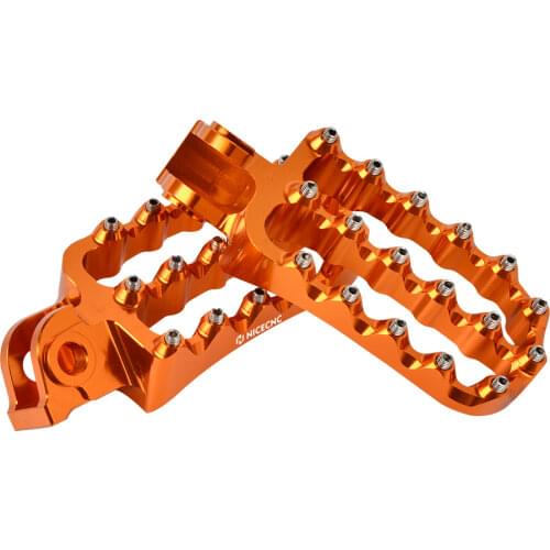 Wide Footrests Footpegs Foot Pegs Rests Pedal For Husqvarna 701 Enduro Supermoto Enduro701 2016 2017 2018 2019 For KTM 990 ADV