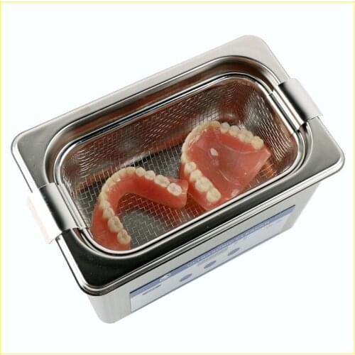 Dental Laboratory Equipment 800 mL Digital Ultrasonic Jewelry Clean Bathroom Glass Cleaning Equipment