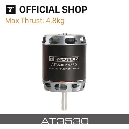 T-MOTOR AT3530 Long Shaft KV580 brushless motor for long range drones fixed wing uav for defence