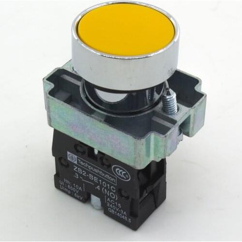 XB2-BA51 22mm reset (ON) - OFF round push button switch SPST pushbutton