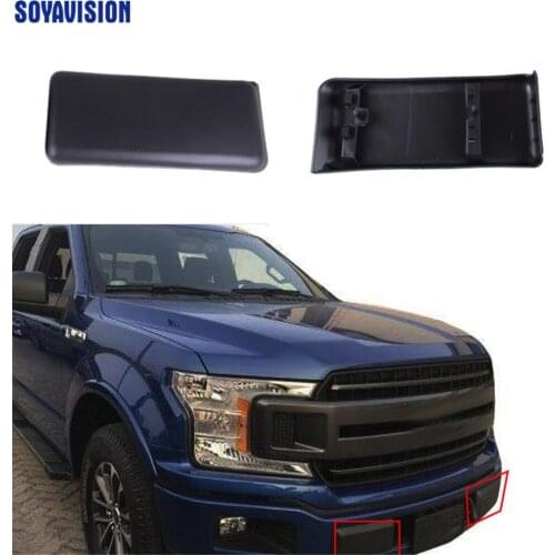 1pc Front Bumper Guards Inserts Pads Cars License Plate Bracket Holder Mounting For 09-14 Ford F150