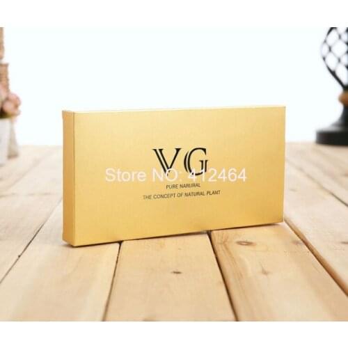 50ml cosmetic essential oil packaging box with gold color,Matte Lamination PAPER Packaging BOX FOR COSMETICS ---PX11415