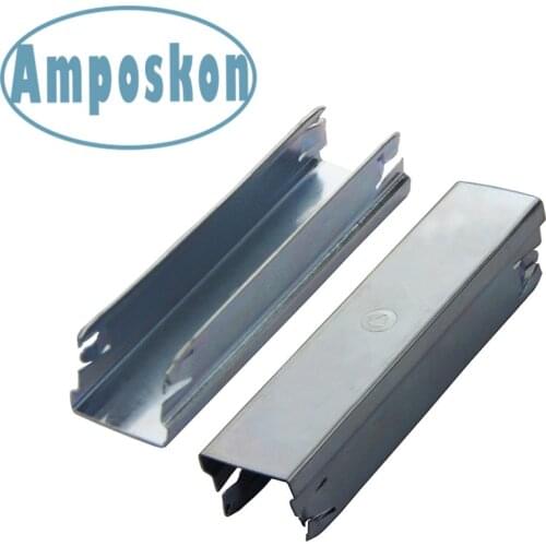 50pcs Spring Steel Mosin Nagant 7.62x54R 5 Round Magazine Stripper Clips Black/Silver