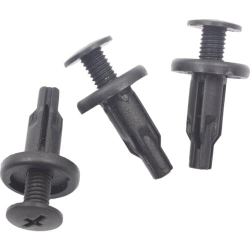 500 Pcs 8.2mm Careful Bumper Retainers Push Type Rivet Fastener For Toyota