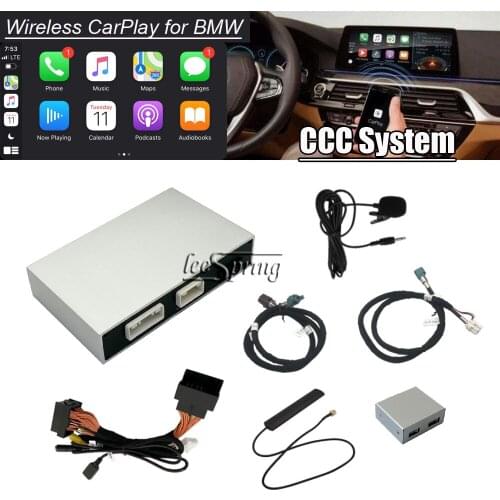 Wireless CarPlay Android Box for BMW 2003-2008 CCC system CarPlay allows you to use iPhone functions safely while driving