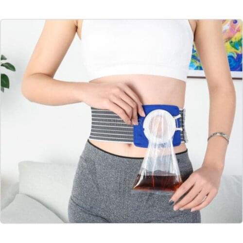 Colostomy Bags Ostomy Belt Drainable Urostomy Bag after Colostomy Ileostomy Pouch Ostomy Belt with Bag