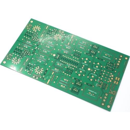 DIY ECC88+12AX7 Tube MM Phono preamplifier bare PCB base on D.Klimo MELIN