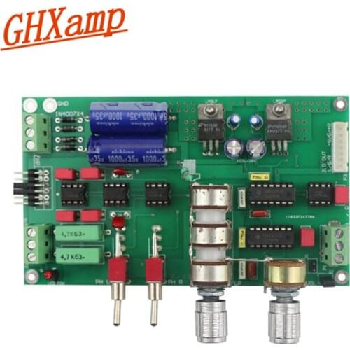 Two-way Left Right Channel Independent Processing Subwoofer Filter Preamplifier Tone Board Dual Woofer Super Custom Design