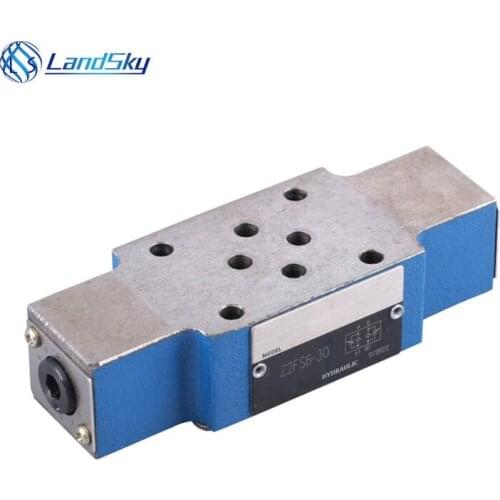 Hydraulic directional control valve Hydraulic throttle valve Z2FS6-30 superimposed double-sided hydraulic throttle check valve