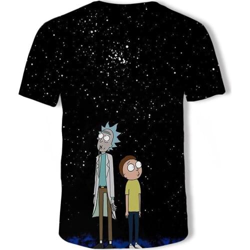 2021 summer fashion new Modi Mochizuki 3D printing mens short-sleeved trend street and alley leisure T-shirt apparel