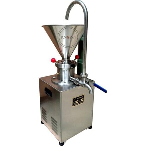 2020 the best selling 4000W colloid mill /homogenizer/crusher vertical type peanut butter with stainless steel