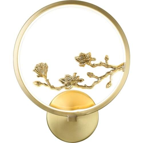 Chinese Wall Lamp Simple Modern Living Room Bedroom Bedside Light Corridor Reading Walls Lights Luxury Stairwell Lamps Indoor