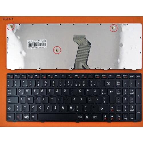 German QWERTZ New Keyboard for Lenovo V570 V570C V575 Z570 Z575 B570 B570A B570E V580C B570G B575 B575A B575E B590 B590A Laptop