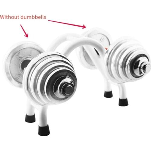 Dumbbell Placing Rack Antiskid Rubber Pad Barbell Storage Racks Bearing 100kg Household Gym Dumbbell Accessories XE