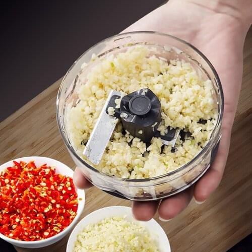 Garlic Presses Manual Mashed Garlic Processor Food Chopper Fruit Slicer Twist Prevent Tears Kitchen Accessories Tools