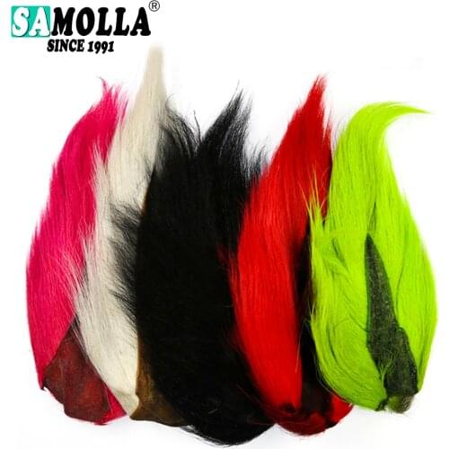 Fishing Lure Bucktail Colour Deer Tail Hair Fly Tying Materials Articulos De Pesca Diy Fishing Tackle Lures Articulos De Pesca