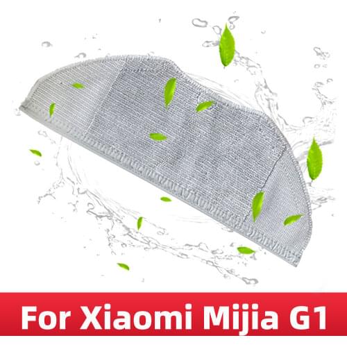 Washable Dry Wet Mop Rag Cloth Replacement Parts For Xiaomi Mijia G1 Mi Robot Vacuum Mop Essential Cleaner Spare Accessories