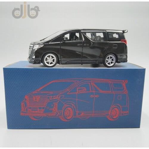 1:32 Diecast Car Model Toy Alphard S-grade Rowen MPV Pull Back Car WIth Sound & Light