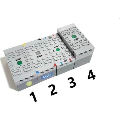 Bluetooth Sbrick Buwizz Battery Box Motors Train Remote Control PF Modification Inside Lithium Battery Bluetooth Control Parts