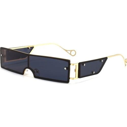 Fashion Square Sunglasses Women Designer Popupar Sun Glasses Classic UV400 Outdoor Oculos De Sol luxury designer Metal Frame