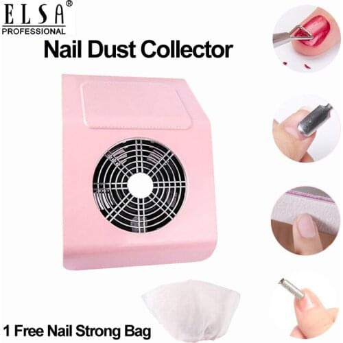 Powerful Nail Dust Collector 80W Adjustable Nail Dust Vacuum Cleaner is suitable for nail machine and nail salon tool nail fan