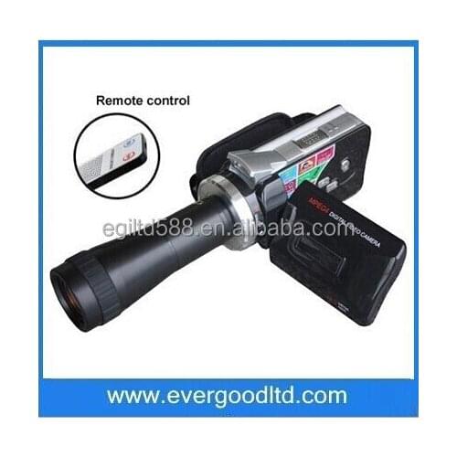 Newest 72X Zoom Long Distance 720P HD Video Camera with Telescope Lens 3.0'Screen Home Digital Recorder DV-668T